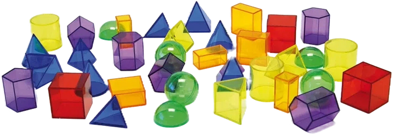 Translucent Geometric Shapes - Pk36, Learning SPACE