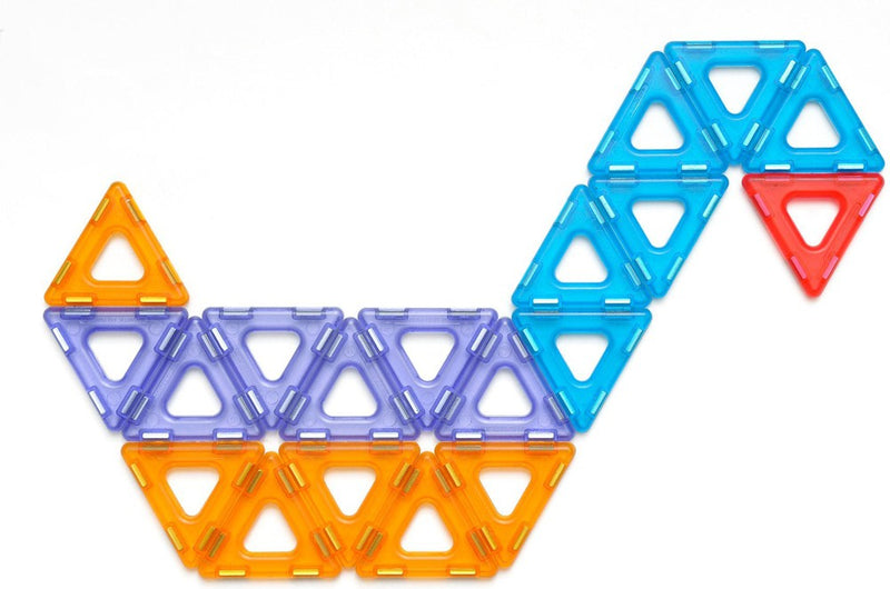 Translucent Magnetic Polydron 64 Piece Set, Learning SPACE