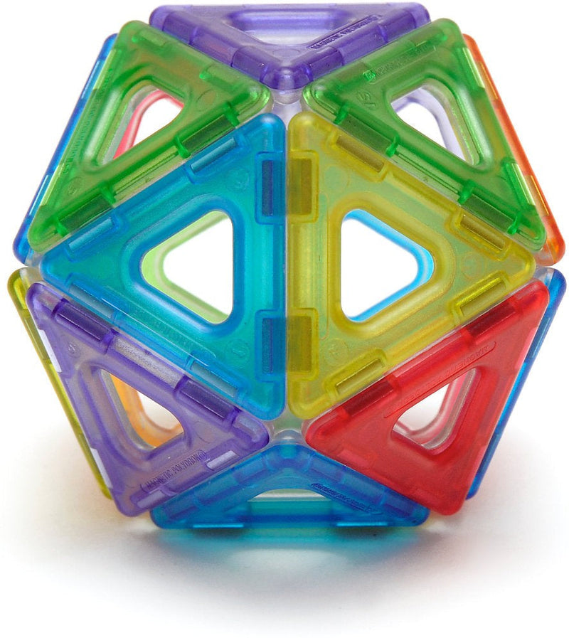 Translucent Magnetic Polydron 64 Piece Set, Learning SPACE