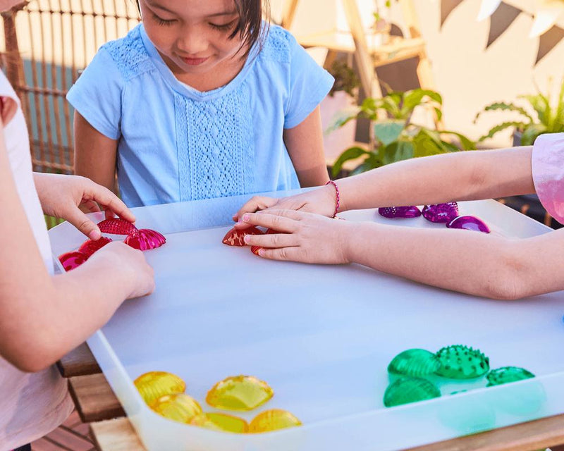Transparent Tactile Shells, Tactile Learning SPACE