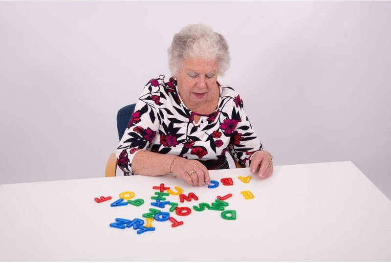 Transparent Uppercase Letters - For Light Panels, Learning SPACE