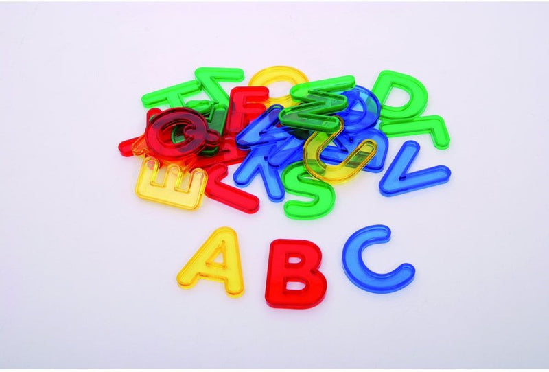 Transparent Uppercase Letters - For Light Panels, Learning SPACE