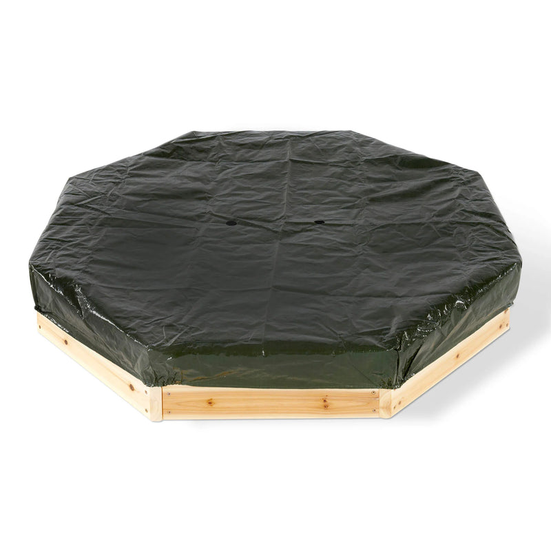 Treasure Beach Wooden Sandpit & Cover, Learning SPACE