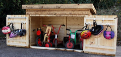 Trike Storage Shed-Cosy Direct, Sheds, Wellbeing Furniture-24924-Learning SPACE