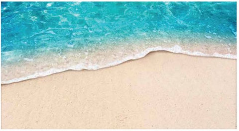 Tropical Beach Floormat-Dropship,Furniture,Mats,Mats & Rugs,Willowbrook-Learning SPACE