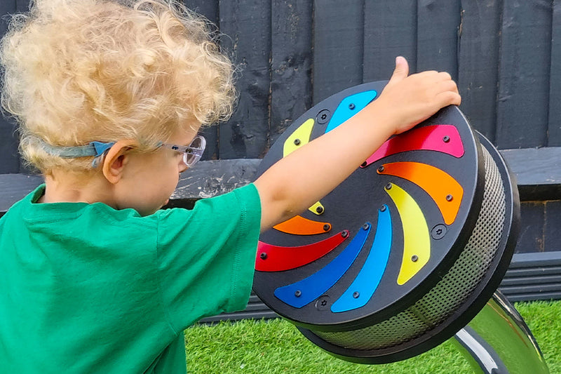 Tropical Cyclone - Sensory Garden Musical Instruments, Surface Mounted Learning SPACE