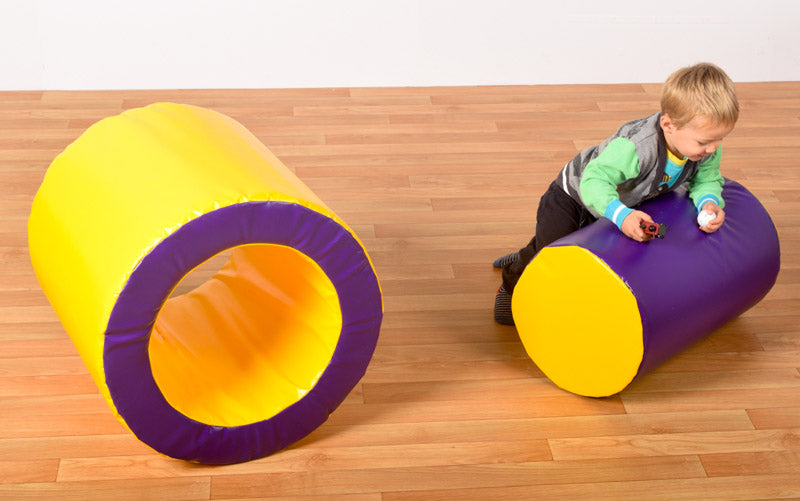 Tumbly Roly Soft Play Cylinder And Tube, Learning SPACE