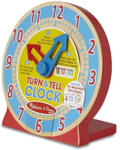 Turn & Tell Clock, Learning SPACE