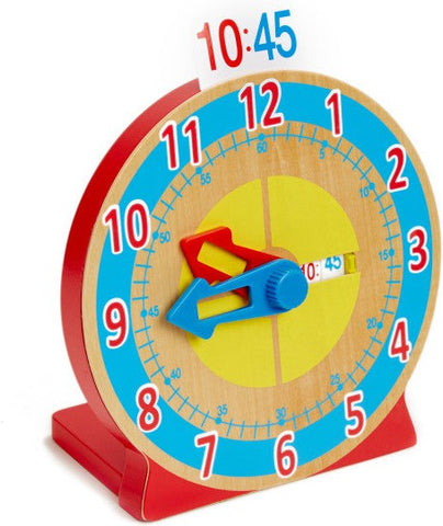 Turn & Tell Clock-Early Years Maths, Maths, Primary Maths, Sand Timers & Timers, Stock, Time-Learning SPACE