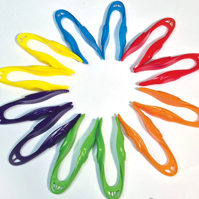 Tweezers Pack of 12, Learning SPACE