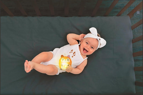 Twinkle Twinkle Little Fox Cuddly Night Light-Baby & Toddler Gifts,Baby Sensory Toys,Baby Soft Toys,Baby Toys,Clementoni,Comfort Toys,Night Light,Plush-Learning SPACE