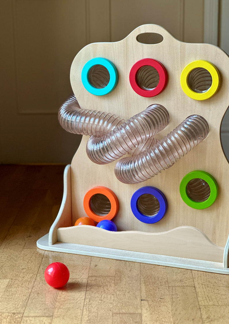 Twist and Turn Tubie - Wooden Sensory Play, Learning SPACE