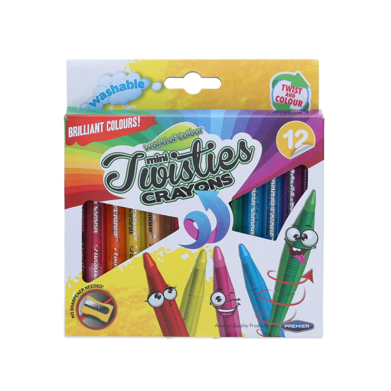 Twisties Crayons Pack of 12, Learning SPACE