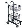 Two Shelf Basket Trolley-School Device Storage,School Trolley,Storage,Storage Bins & Baskets,Trolleys-Learning SPACE