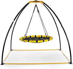 UFO Round Nest Swing with Frame V3-ADD/ADHD,Dropship,family fund bestsellers,JumpKing,Neuro Diversity,Outdoor Swings,Stock,Teen & Adult Swings-Learning SPACE