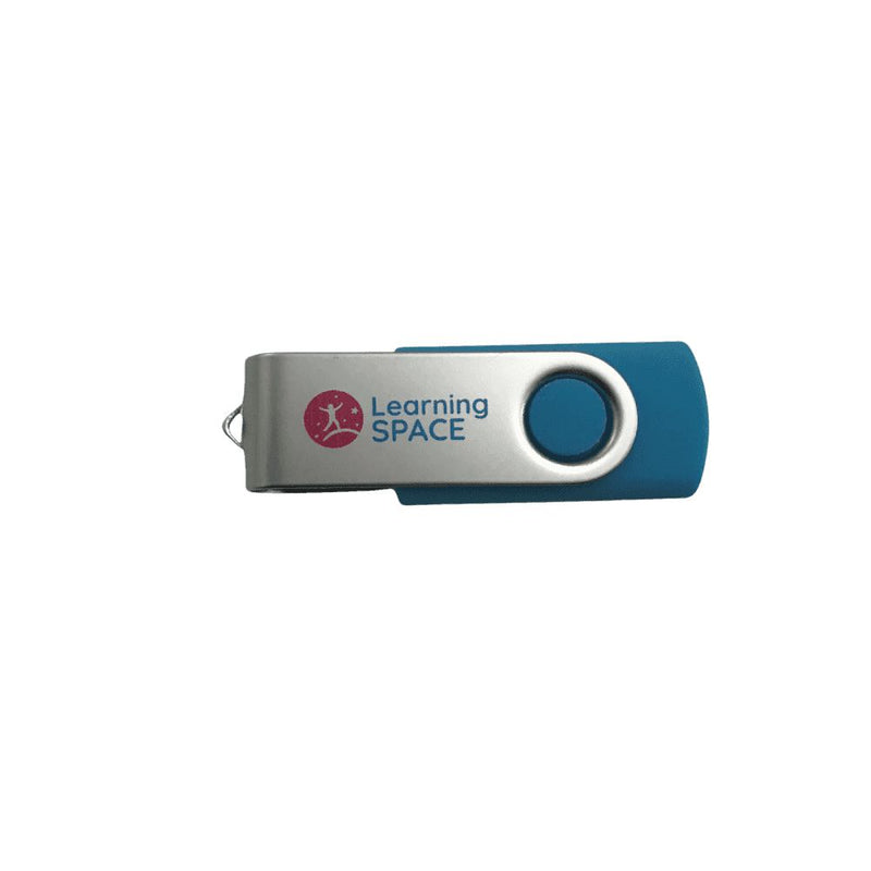 USB Stick with 12 Pre Set Scenes for Pico Projector, Learning SPACE