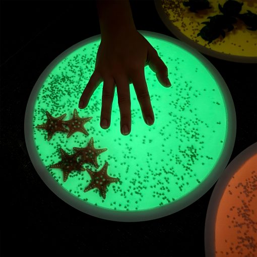 UV Round Aquarium Liquid Tiles, 4 Pack, Learning SPACE