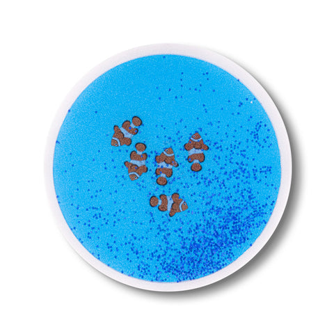 UV Round Aquarium Liquid Tiles, 4 Pack-Dropship,family fund bestsellers,SCOTEXCEL,Sensory Floor Tiles,UV Reactive,Visual Fun,Visual Sensory Toys-Learning SPACE