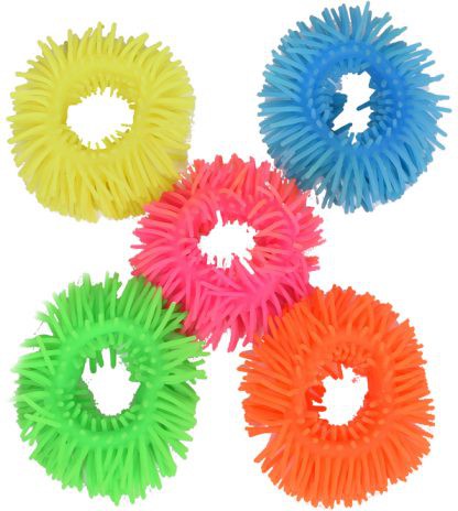 UV Stretchy Bangles - Fidget and Tactile Toy (5 Pack)-Calming & Anxiety,excell2,Fidget,Fidget Sets,Playlearn,Stock,Toys for Anxiety,UV Reactive-Learning SPACE