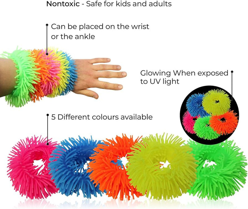 UV Stretchy Bangles - Fidget and Tactile Toy (Single), Learning SPACE