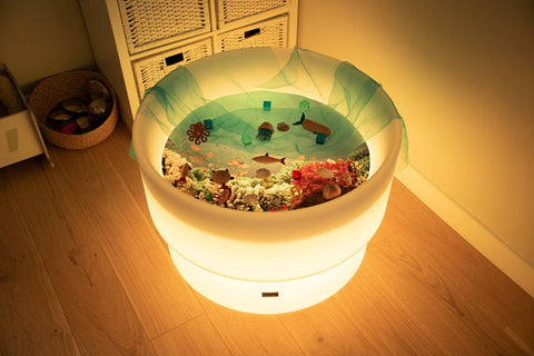 Under The Sea Discovery Play Mat-AllSensory,Light Box Accessories,TickiT,Underwater Sensory Room,Visual Sensory Toys-Learning SPACE