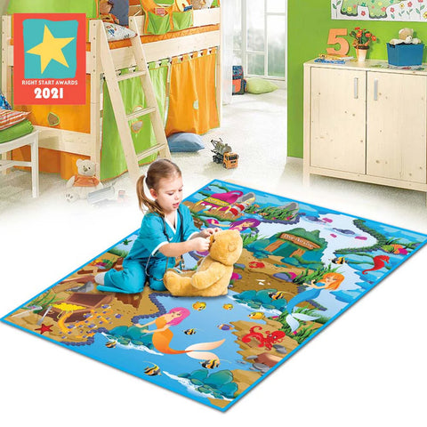 Under the Sea Play Mat (120 x 100cm)-AllSensory,Classroom Resources,EDUK8,Imaginative Play,Indoor,Outdoor Play,Play Mats & Baby Gyms,Visual Fun,Visual Sensory Toys-Learning SPACE