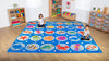 Under the Sea™ Large Square Placement 3mx3m Carpet-Kit For Kids, Mats & Rugs, Placement Carpets, Rugs, Square, Underwater Sensory Room, Wellbeing Furniture, World & Nature-Learning SPACE