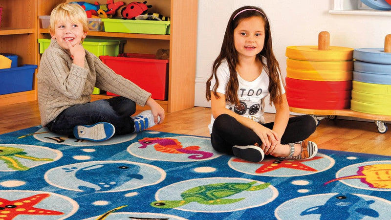 Under the Sea™ Rectangular Placement 3x2 Carpet, Learning SPACE