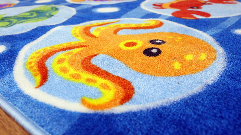 Under the Sea™ Rectangular Placement 3x2 Carpet, Learning SPACE