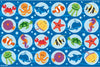 Under the Sea™ Rectangular Placement 3x2 Carpet-Dropship,Kit For Kids,Mats & Rugs,Placement Carpets,Rectangular,Rugs,Underwater Sensory Room,Wellbeing Furniture,World & Nature-Learning SPACE