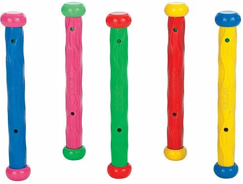 Underwater Play Dive Sticks-Baby Bath. Water & Sand Toys, Hydrotherapy, Intex, Outdoor Sand & Water Play, Sand & Water, Seasons, Stock, Summer, Underwater Sensory Room, Water & Sand Toys-Learning SPACE