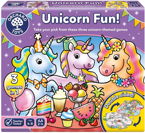 Unicorn Fun-Games & Toys, Gifts for 5-7 Years Old, Orchard Toys, Primary Games & Toys, Table Top & Family Games-Learning SPACE