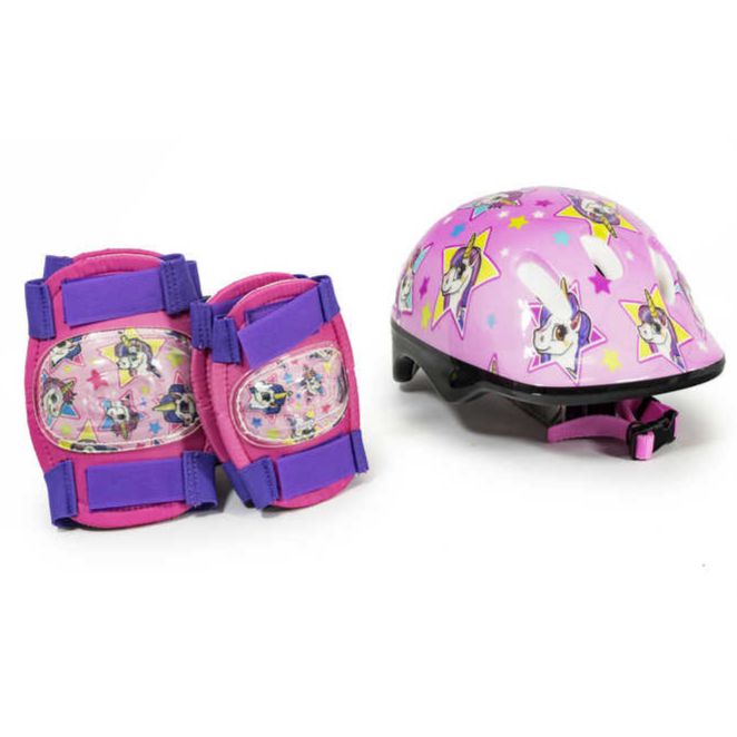 Unicorn Helmet & Pad Set, Learning SPACE