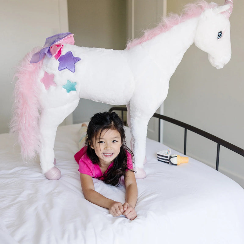 Unicorn Lifelike Plush Stuffed Animal, Learning SPACE