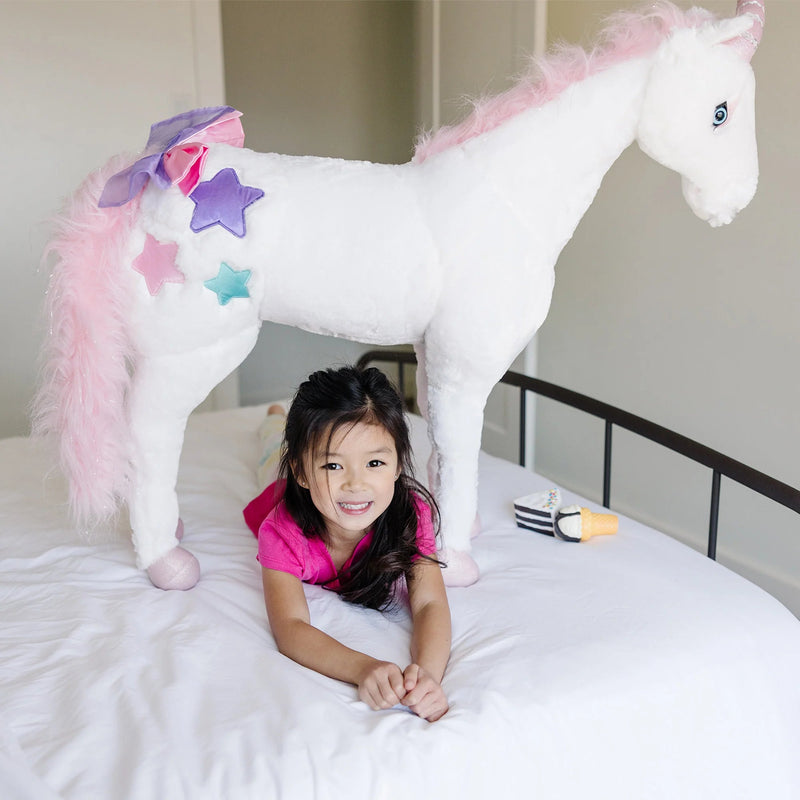 Unicorn Lifelike Plush Stuffed Animal, Learning SPACE