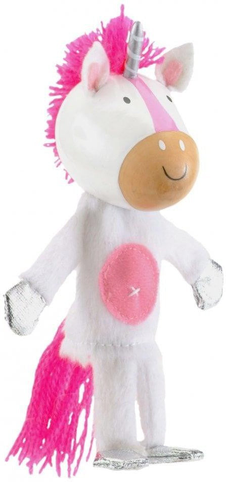 Unicorn Wooden Head Finger Puppet-Calmer Classrooms,Calming & Anxiety,communication,Fiesta Crafts,Gifts For 2-3 Years Old,Imaginative Play,Primary Literacy,Puppets & Theatres & Story Sets,Stock-Learning SPACE