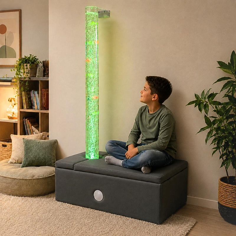 Lumina Multi-Connect Large Bubble Tube ALL IN ONE (Plastic Base), Indoor Lighting Learning SPACE