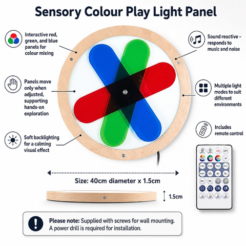 Lumina Sensory Colour Play Light Panel