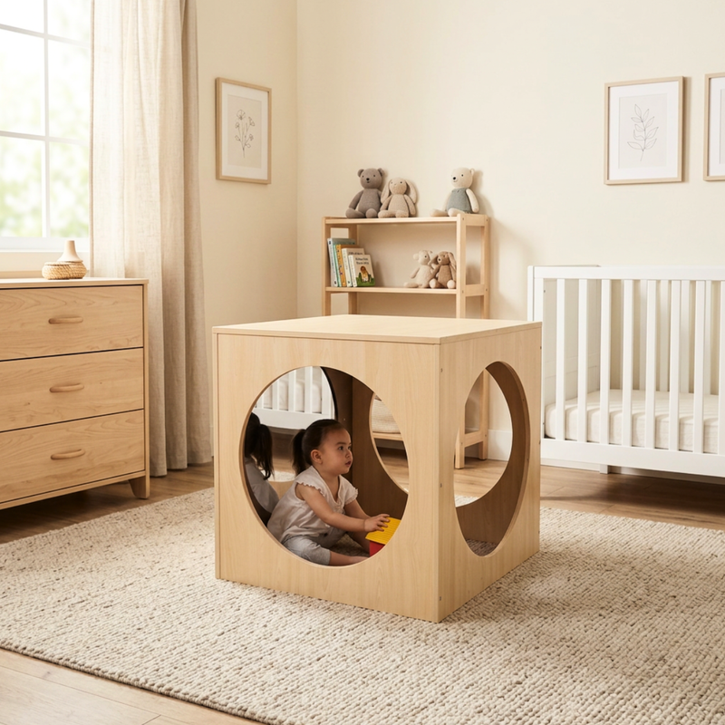 Mirror Cube House Play Space