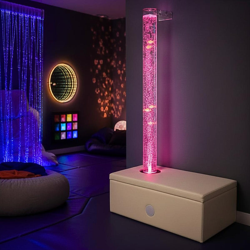 Lumina Multi-Connect Large Bubble Tube ALL IN ONE (Plastic Base), Indoor Lighting Learning SPACE