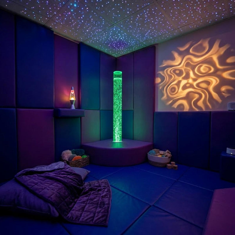 Lumina Multi-Connect Large Bubble Tube ALL IN ONE (Plastic Base), Indoor Lighting Learning SPACE