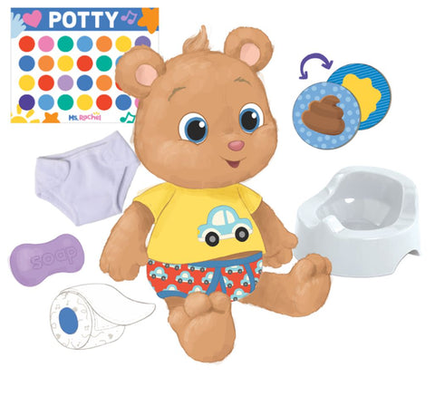 Ms. Rachel Bean Potty Playset-Ms. Rachel, Toilet Training, Toys and Games-Learning SPACE