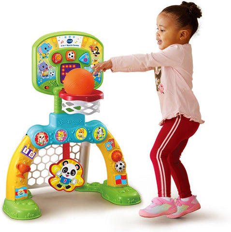 VTech 3-in-1 Sports Centre-Additional Need,Baby & Toddler Gifts,Calmer Classrooms,Christmas,Christmas 2024,Exercise,Gifts For 1 Year Olds,Gifts For 2-3 Years Old,Gross Motor and Balance Skills,Helps With,Stock,VTech-Learning SPACE