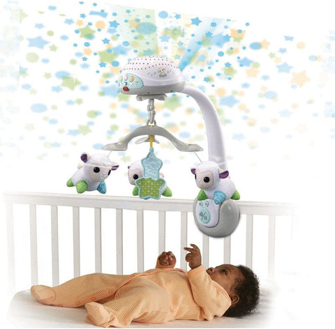 VTech Lullaby Lambs Mobile-AllSensory, Autism, Baby & Toddler Gifts, Baby Musical Toys, Baby Sensory Toys, Calmer Classrooms, Gifts for 0-3 Months, Gifts For 3-6 Months, Gifts For 6-12 Months Old, Helps With, Music, Neuro Diversity, Sleep Issues, VTech-VTC-MOB05-Learning SPACE