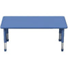 Valencia Adjustable Rectangle Table Blue 40cm-60cm-Classroom Table,Height Adjustable,Metal,Rectangular,Table,Tables,Valencia-Learning SPACE