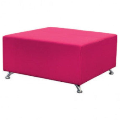 Valentine Valentine Square Seat – 900mm-Chairs-Modular Seating,Seating,Wellbeing Furniture,Willowbrook-Diablo-D81242-DB-Learning SPACE