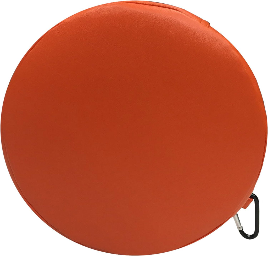 Vibrating Orange Circle Pillow Cushion-AllSensory,Autism,Bean Bags & Cushions,Calming and Relaxation,Cushions,Down Syndrome,Helps With,Movement Chairs & Accessories,Neuro Diversity,Seating,Sensory Processing Disorder,Sensory Seeking,Teen Sensory Weighted & Deep Pressure,Vibration & Massage,Wellbeing Furniture-Learning SPACE