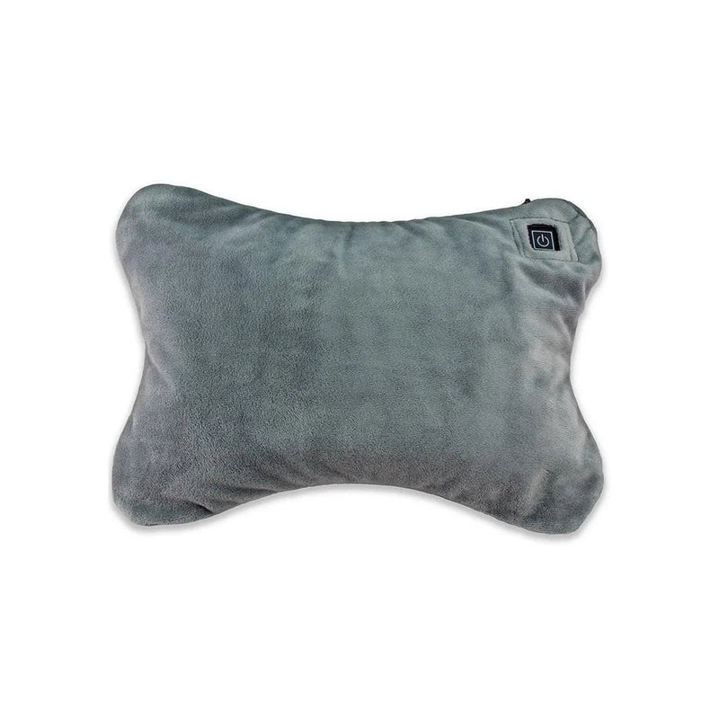 Vibrating and Heated Massage Cushion - Grey, Learning SPACE