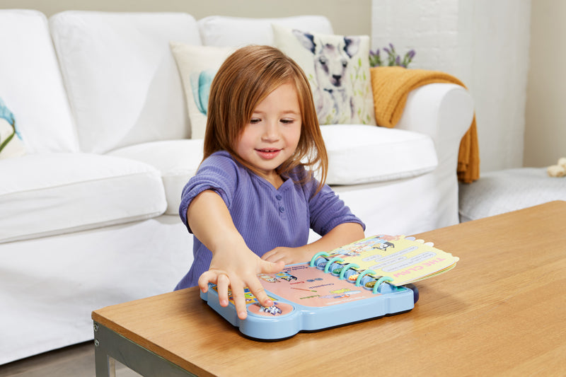 Vtech Bluey's Book of Games, Learning SPACE