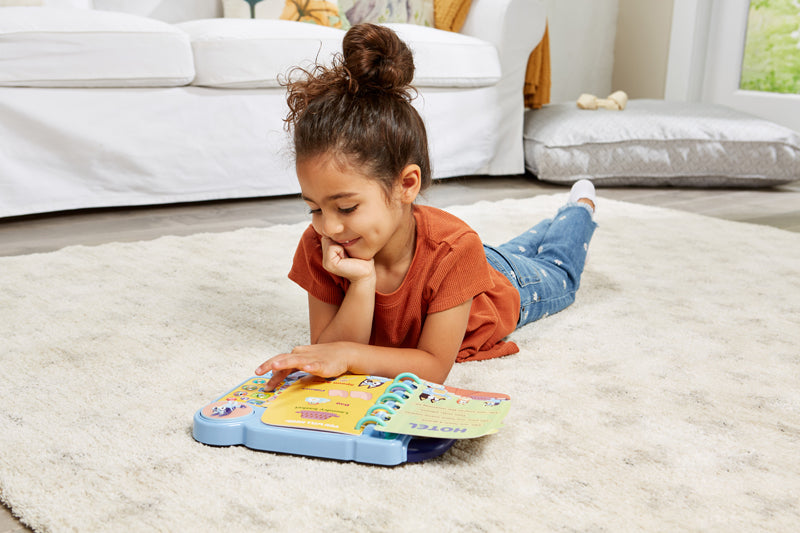 Vtech Bluey's Book of Games, Learning SPACE